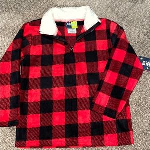 Fleece 3/4 zipper sweater